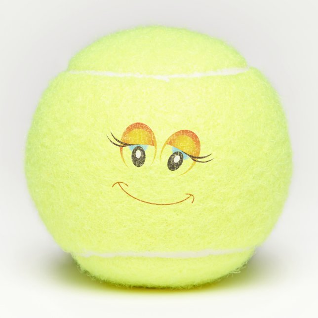 Happy Tennis Balls (Front)
