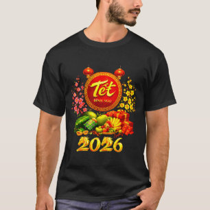 Happy Tet 2026 Year Of The Horse Vietnamese Tet Ng T-Shirt