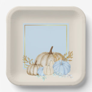 Happy thanks giving Paper Plate