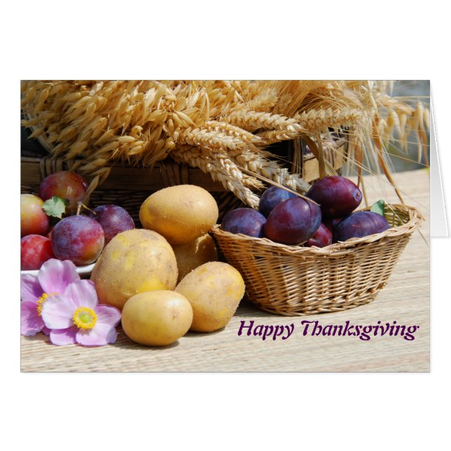 Happy Thanksgiving (Front Horizontal)