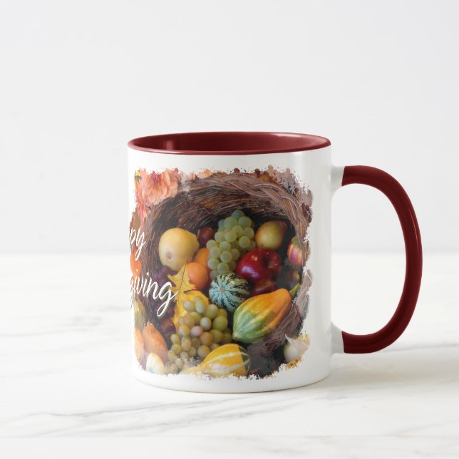 Happy Thanksgiving 10 Mug (Right)