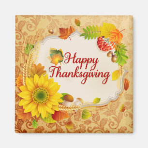 Happy Thanksgiving 13 Magnet