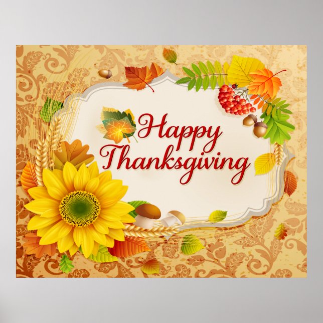 Happy Thanksgiving 13 Poster (Front)
