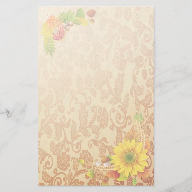 Happy Thanksgiving 13 Stationery (Front)