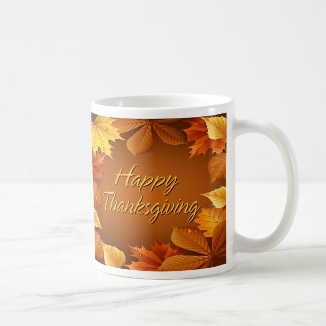 Happy Thanksgiving 1 Mug (Right)