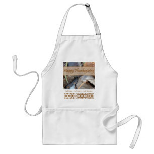 Happy Thanksgiving (3) Apron