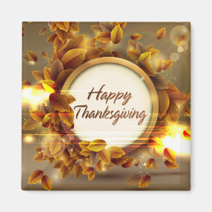 Happy Thanksgiving 3A Magnet