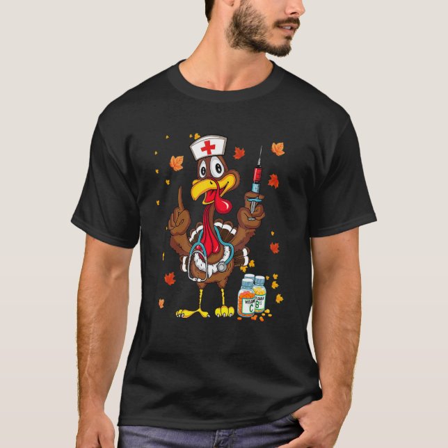 Happy Thanksgiving 4 T-Shirt (Front)