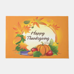 Happy Thanksgiving 5 Options Doormat