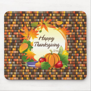 Happy Thanksgiving 5A-13A Options Mouse Mat