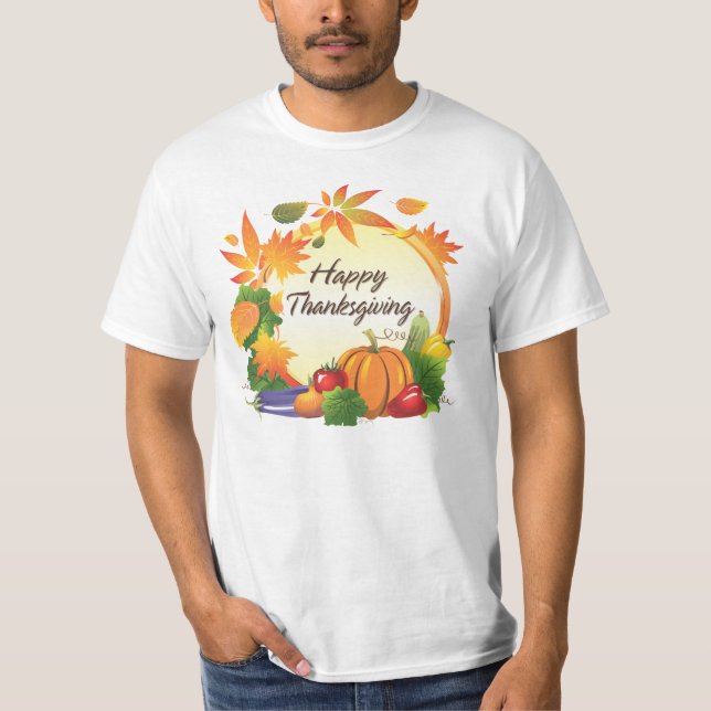 Happy Thanksgiving 5A Shirt (Front)