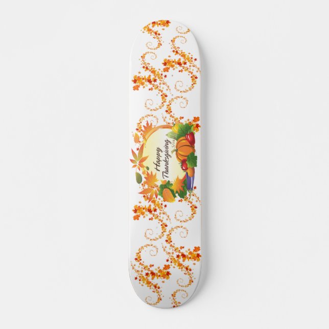 Happy Thanksgiving 5B2 Skateboard (Front)