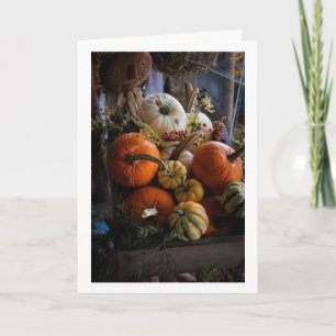 HAPPY THANKSGIVING ACROSS THE MILES HOLIDAY CARD