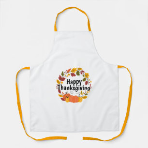 Happy Thanksgiving Apron