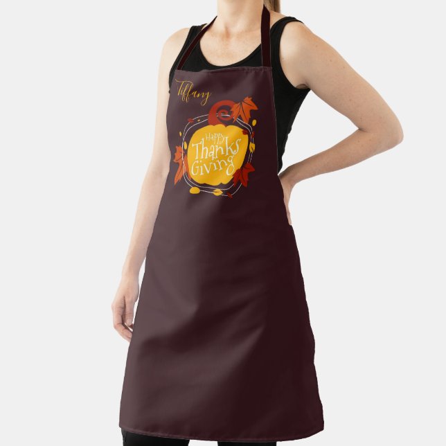 Happy Thanksgiving Apron (Insitu)