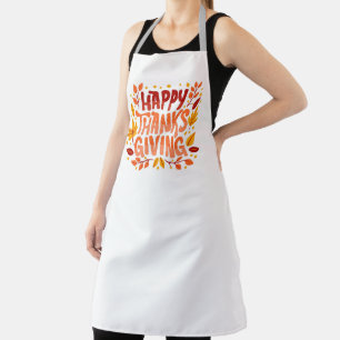 Happy Thanksgiving Apron