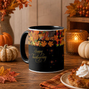 Happy Thanksgiving Autumn Harvest Mug