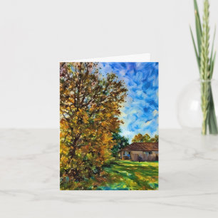 Happy Thanksgiving - Beautiful Fall Day Card