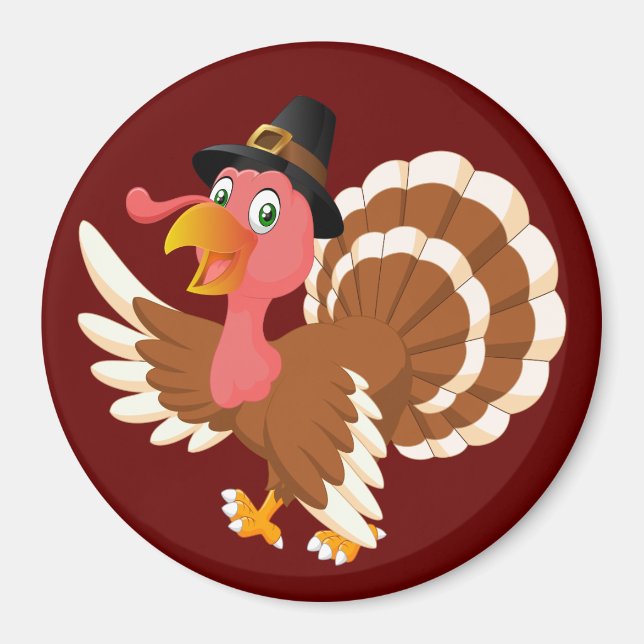 Happy Thanksgiving Best Magnet (Front)