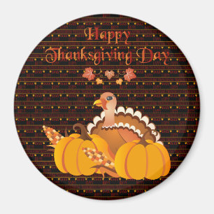 Happy Thanksgiving Best Magnet