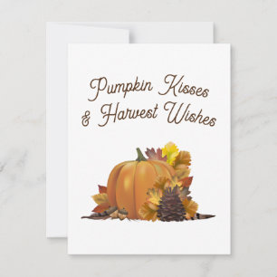 Happy Thanksgiving Blank Greeting Cards