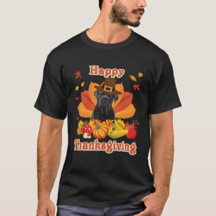 Happy Thanksgiving Cane Corso Dog I m Thankful For T-Shirt