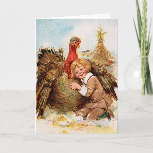 Happy Thanksgiving card (Front)