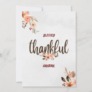 Happy Thanksgiving Card