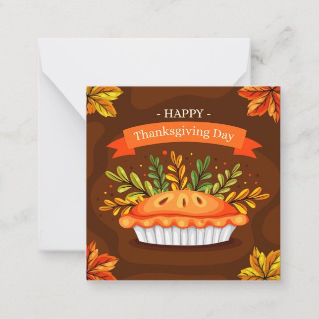 Happy Thanksgiving Card (Front)