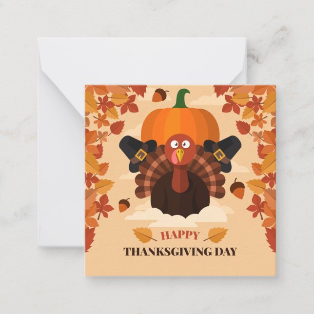 Happy Thanksgiving Card (Front)
