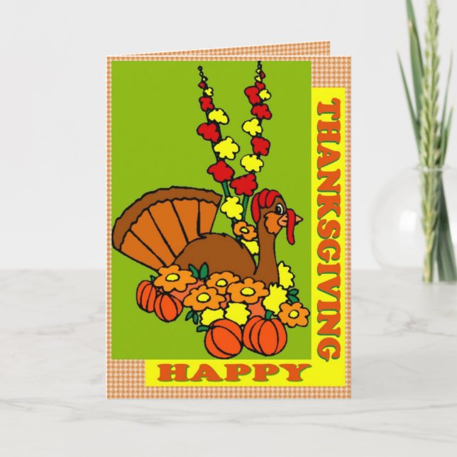 Happy Thanksgiving Card (Front)