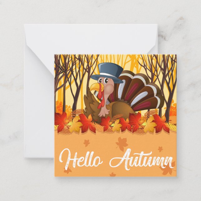 Happy Thanksgiving Card (Front)