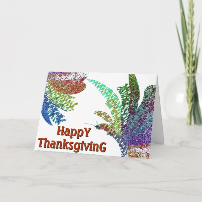 HAPPY THANKSGIVING CARD FOR ANYONE (Front)