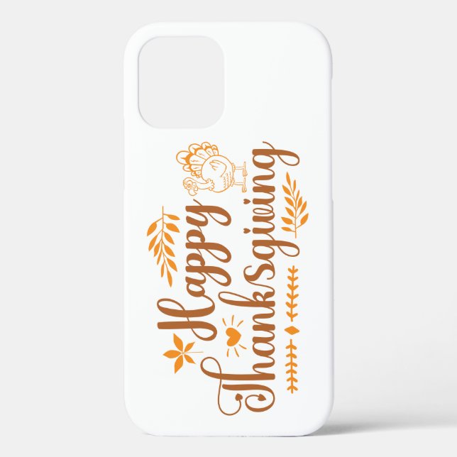 Happy Thanksgiving Case-Mate iPhone Case (Back)