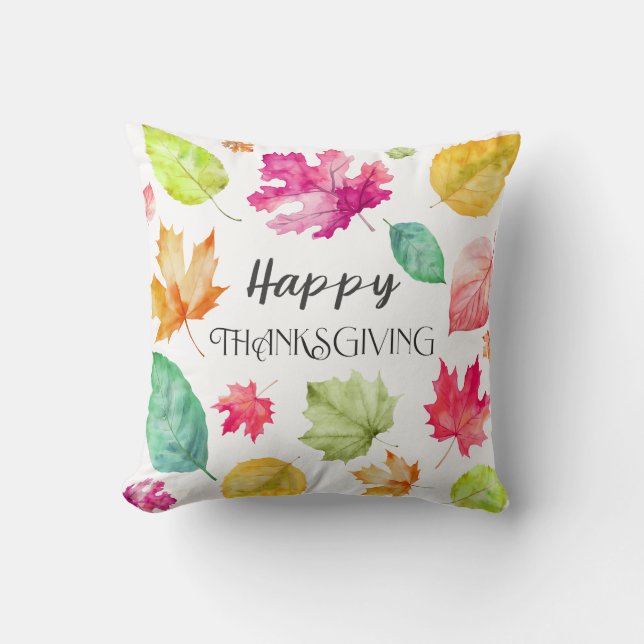Happy Thanksgiving Cushion (Front)
