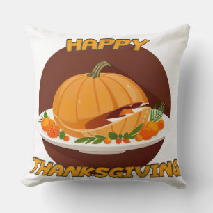 happy thanksgiving cushion