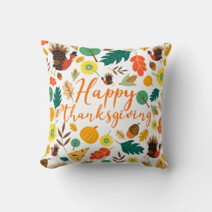 Happy Thanksgiving Cushion