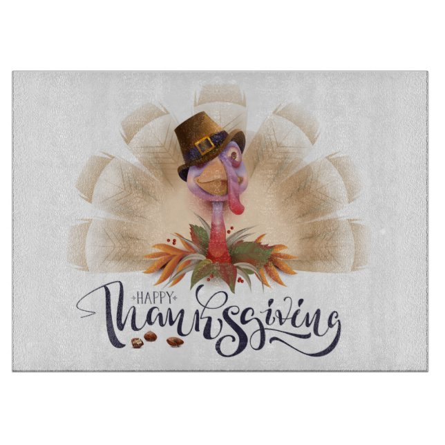Happy Thanksgiving Cutting Board (Front)