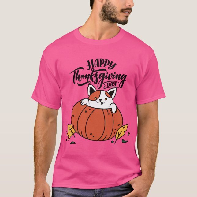 HAPPY THANKSGIVING DAY 9 T-Shirt (Front)