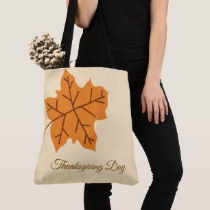 Happy Thanksgiving Day,Fall Autumn Season, Modern Tote Bag