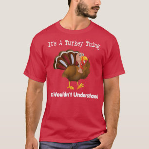 Happy Thanksgiving Day Funny Turkey Face Thing Boy T-Shirt