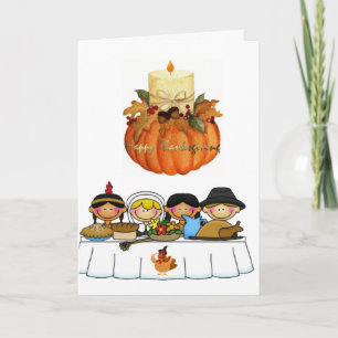 Happy Thanksgiving Day Greeting Card