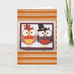 Happy Thanksgiving Day Greeting Card