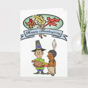 Happy Thanksgiving Day Greeting Card