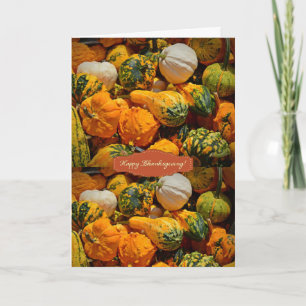 Happy Thanksgiving Day Greeting Card