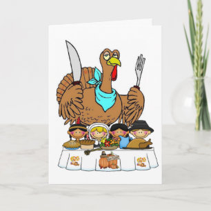 Happy Thanksgiving Day Greeting Card