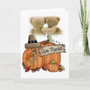 Happy Thanksgiving Day Greeting Card