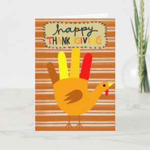 Happy Thanksgiving Day Greeting Card