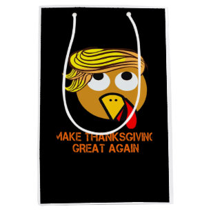 Happy Thanksgiving Day Medium Gift Bag