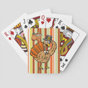 Happy Thanksgiving Day Playing Card Deck